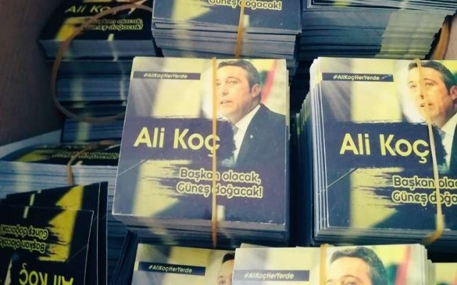 Taraftarlardan Ali Koç’a büyük destek