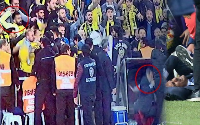 İşte Şenol Güneş'in yaralandığı an..