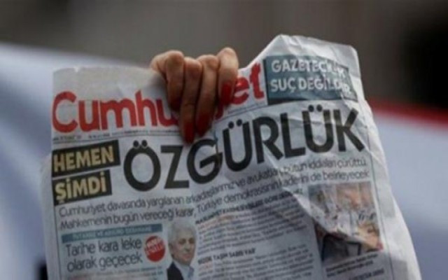 Cumhuriyet'e verilen cezalar dış basında