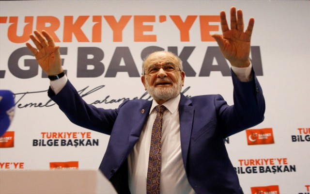 Saadet Partisi'nin adayı Karamollaoğlu oldu