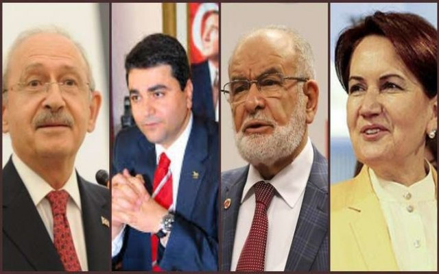 Dört partiden sandık ittifakı