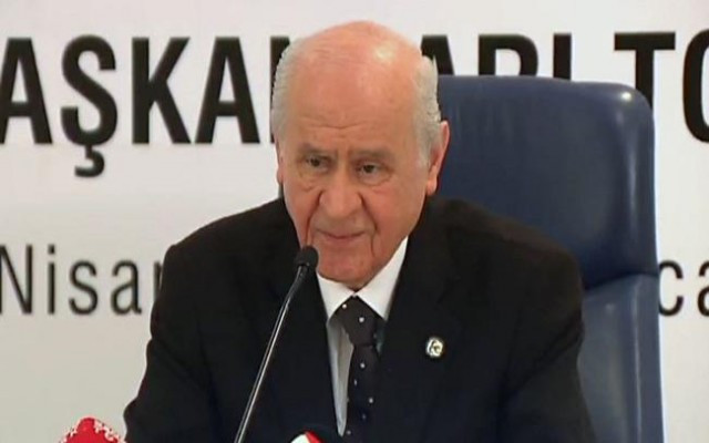 Bahçeli'den olay iddia