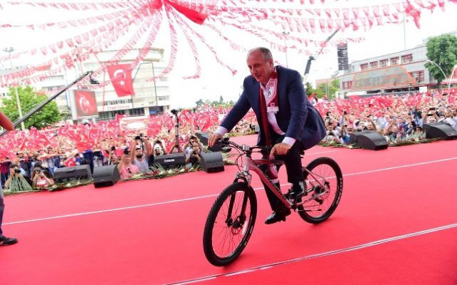 İşte Muharrem İnce'nin makam aracı