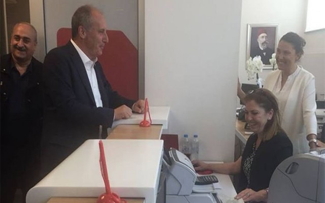 Muharrem İnce'den büyük jest