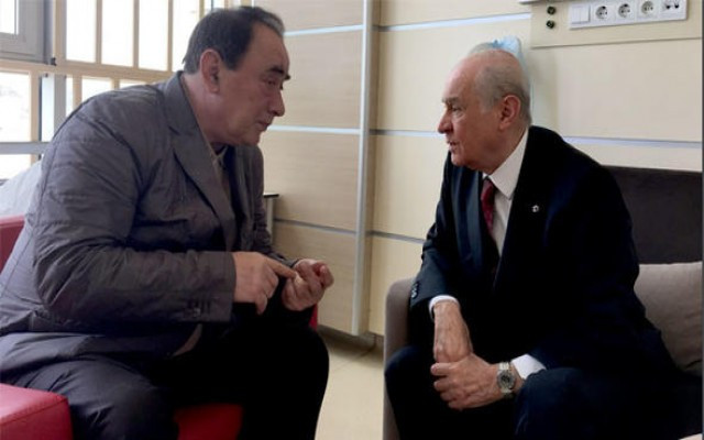 Bahçeli, Alaattin Çakıcı'yı ziyaret etti