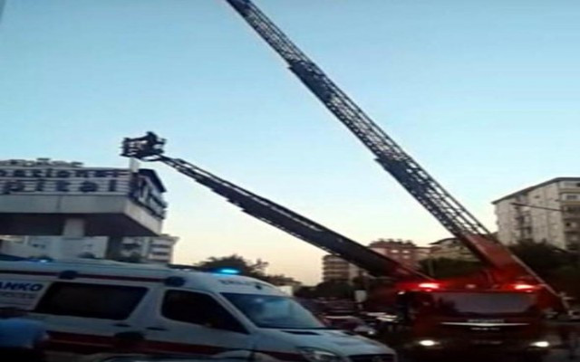 Özel hastanede yangın dehşeti..