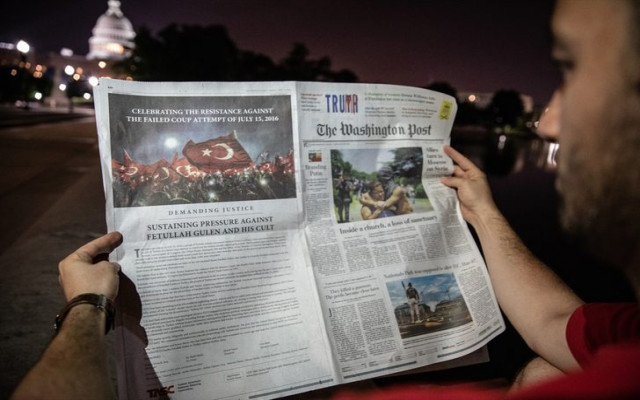 Washington Post'ta tam sayfa FETÖ uyarısı