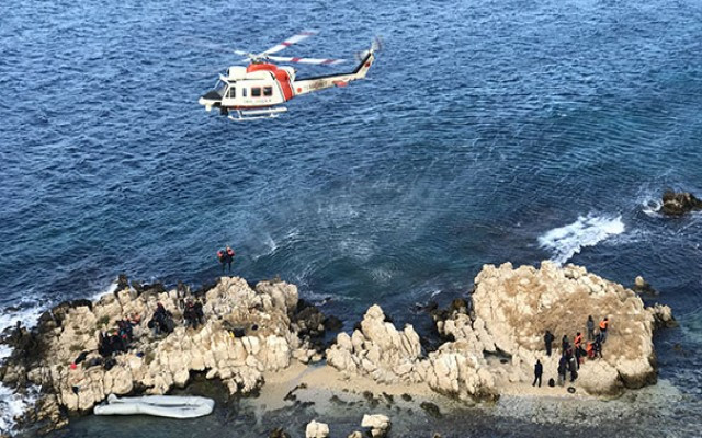 Kuşadası'nda kaçak göçmen faciası