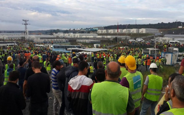3'üncü Havalimanı’nda işçi isyanı!
