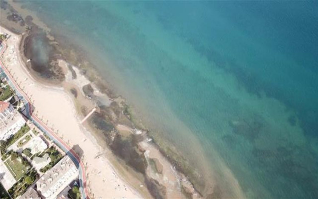 Yalova'da deniz 25 metre çekildi