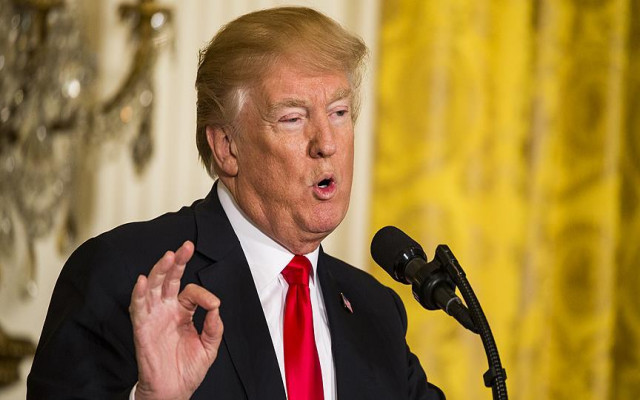 Trump, hamburger ve pizza sipariş etti