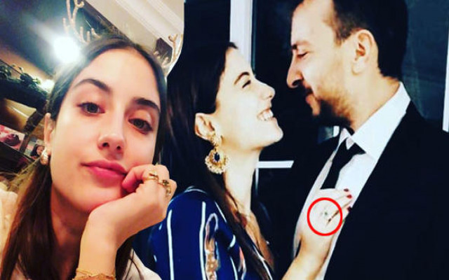 Ünlü çiftten güzel haber
