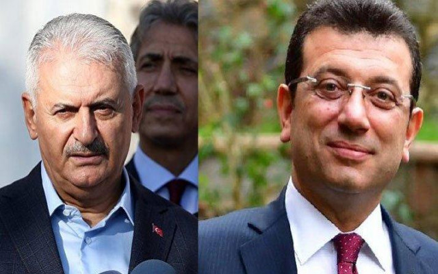Binali Yıldırım İmamoğlu ile görüştü