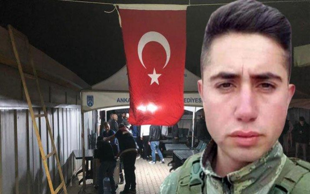 Barış Pınarı şehidine Akar'dan başsağlığı