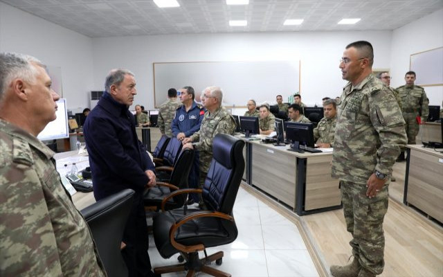 Akar sınır hattında son durumu anlattı