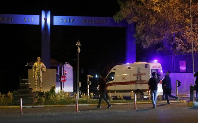 Şanlıurfa'daki tugayda ardarda patlamalar