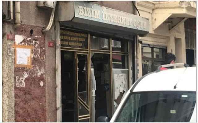 Beyoğlu'nda internet kafeye silahlı saldırı