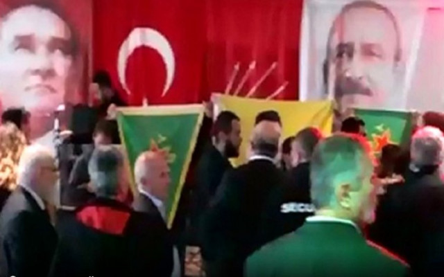 CHP etkinliğine PKK saldırısı!
