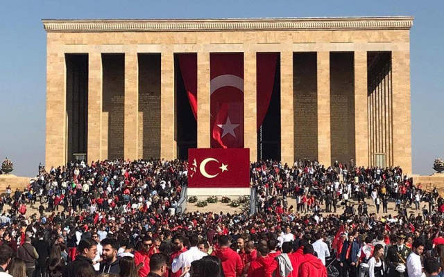 O İlçede Atatürk koşusuna engel