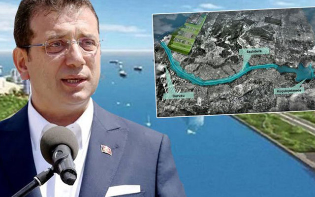 Kanal İstanbul, cinayet projesidir diyen İmamoğlu, projenin ekolojik dengeyi bozduğunu anlattı