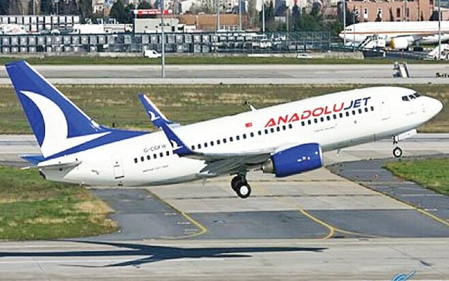Anadolujet'te ikram bitti