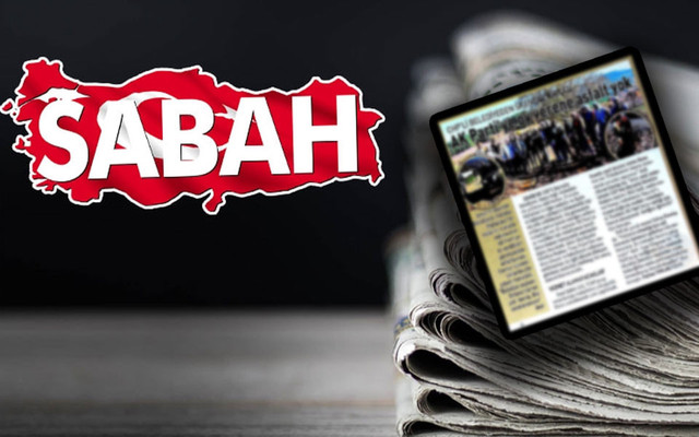 Sabah gazetesi, AKP’li belediyeyi CHPli gösterip, hizmet yok başlığı attı