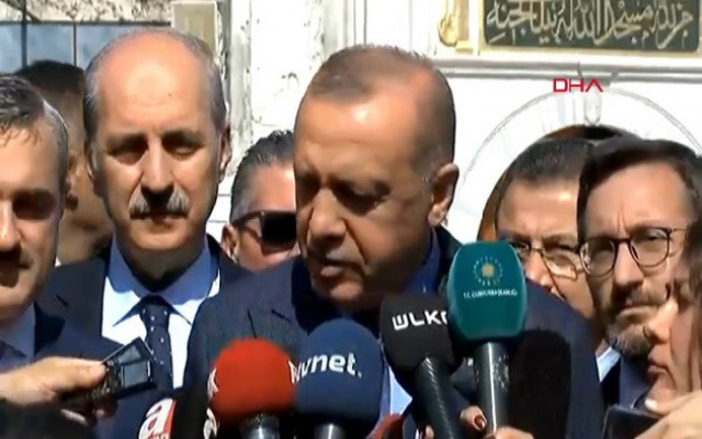 Erdoğan: Adayımız Binali Yıldırım