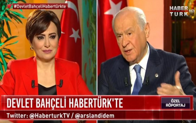 Bahçeli: İsmail Küçükkaya moderatör olursa televizyon izlemeyeceğim