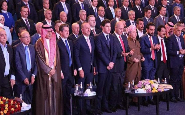 Çavuşoğlu’dan Kürdistan şehitleri için saygı duruşu
