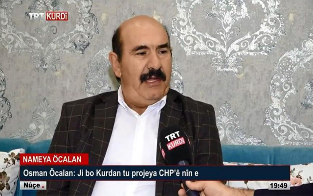 Teröristbaşı Öcalan’ın kardeşi TRT'ye çıktı