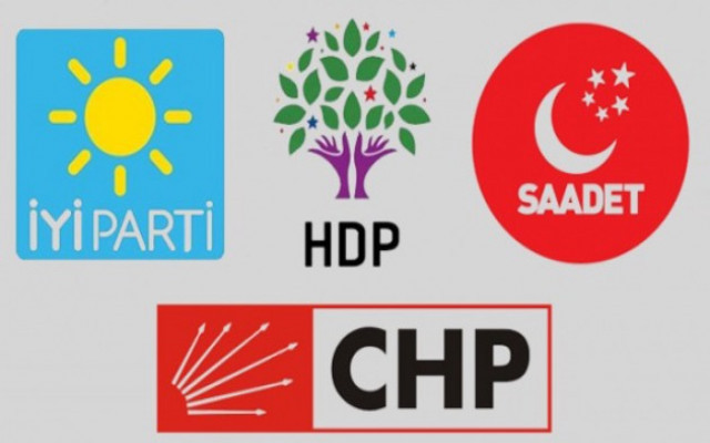 4 Parti yeniden masada..