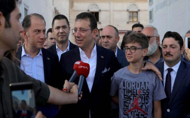 Ekrem İmamoğlu Bodrum’dan döndü