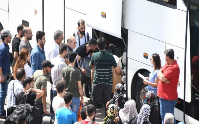 127 Suriyeli daha ülkesine döndü