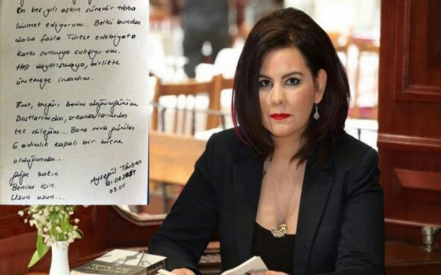 Gözaltındaki Ayşegül Tözeren'den mesaj var...
