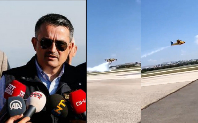 Uçmuyor denilen uçaklar böyle görüntülendi