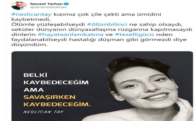 Rektörden tepki çeken Neslican paylaşımı