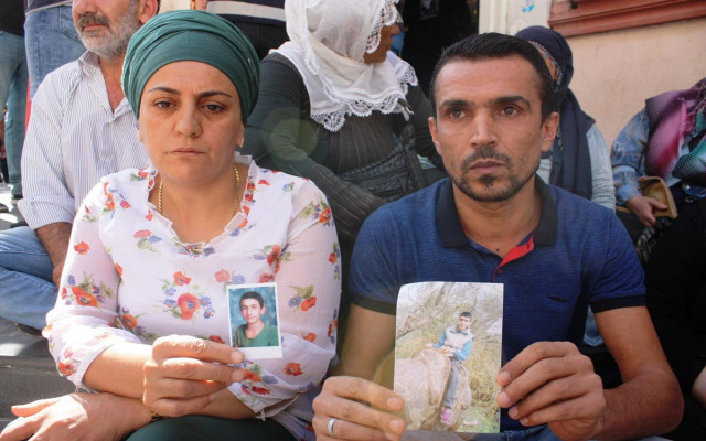 HDP önünde eylem yapan aile sayısı 17’ye yükseldi