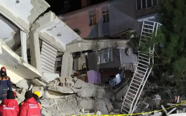 Enkazda 38 kişi var