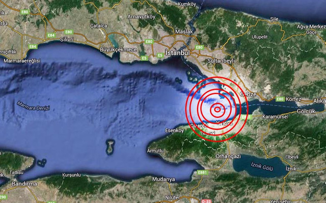 Marmara'da 3.1 büyüklüğünde deprem!