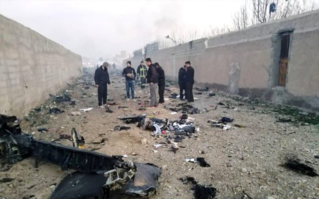İran'da Ukrayna Havayollarına ait yolcu uçağı düştü! 176 kişi hayatını kaybetti