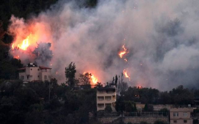 Hatay'daki yangın yeri krom maden alanı çıktı