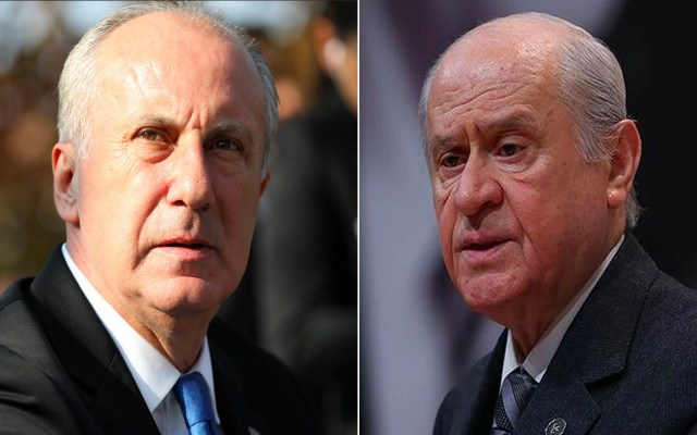 İnce'den Bahçeli'ye: Bir karar versin; Türkiye uçuyor mu, ekmeğe muhtaç mı?