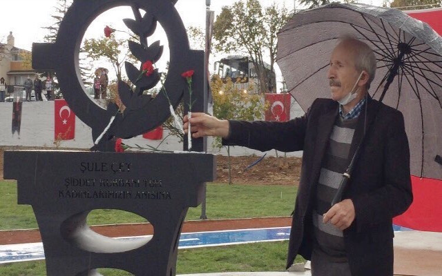 Öldürülen kadınlar anısına yaptırılan Şule Çet parkı açıldı