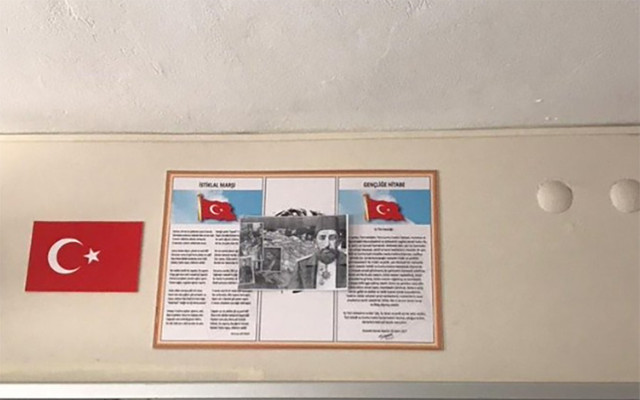 İmam Hatip Lisesinde Atatürk'e çirkin saldırı!