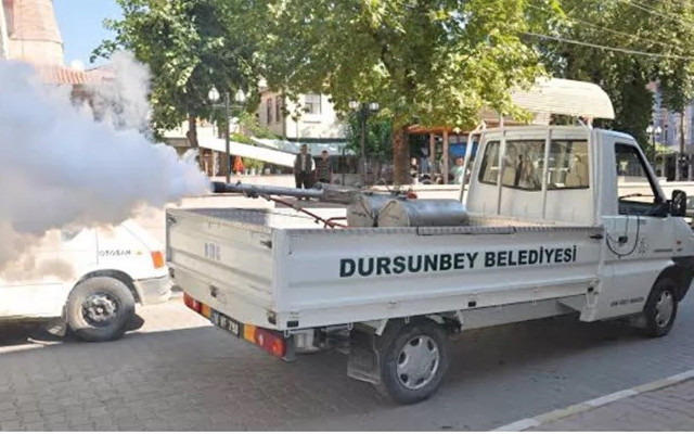 AKP'li belediye koronavirüse mesaj gönderdi