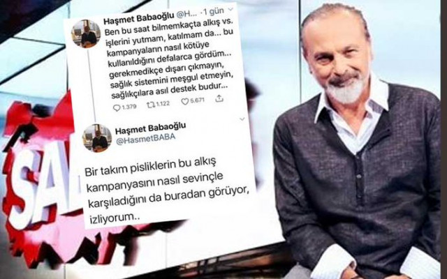 Alkışçılara pislikler diyen yazardan şok hareket