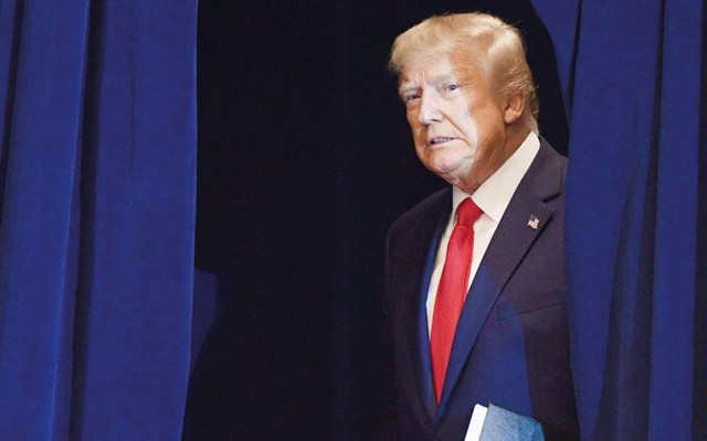 Doktor ateşim var dedi, Trump böyle kaçtı