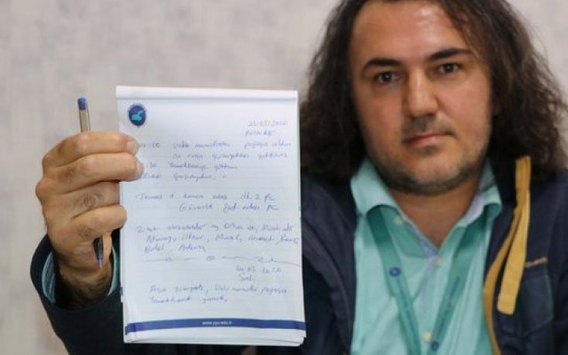 Koronavirüse yakalanırsam dedi ve görüştüğü herkesi not aldı!