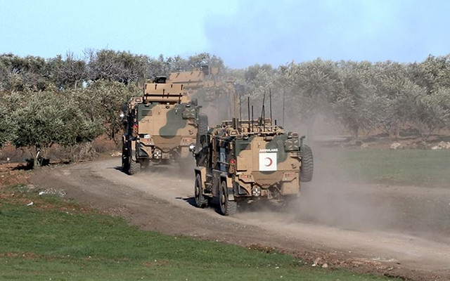 İdlib'den acı haber: 1 asker şehit 9 asker yaralı