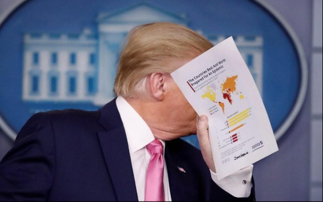 Trump'ta Corona şüphesi